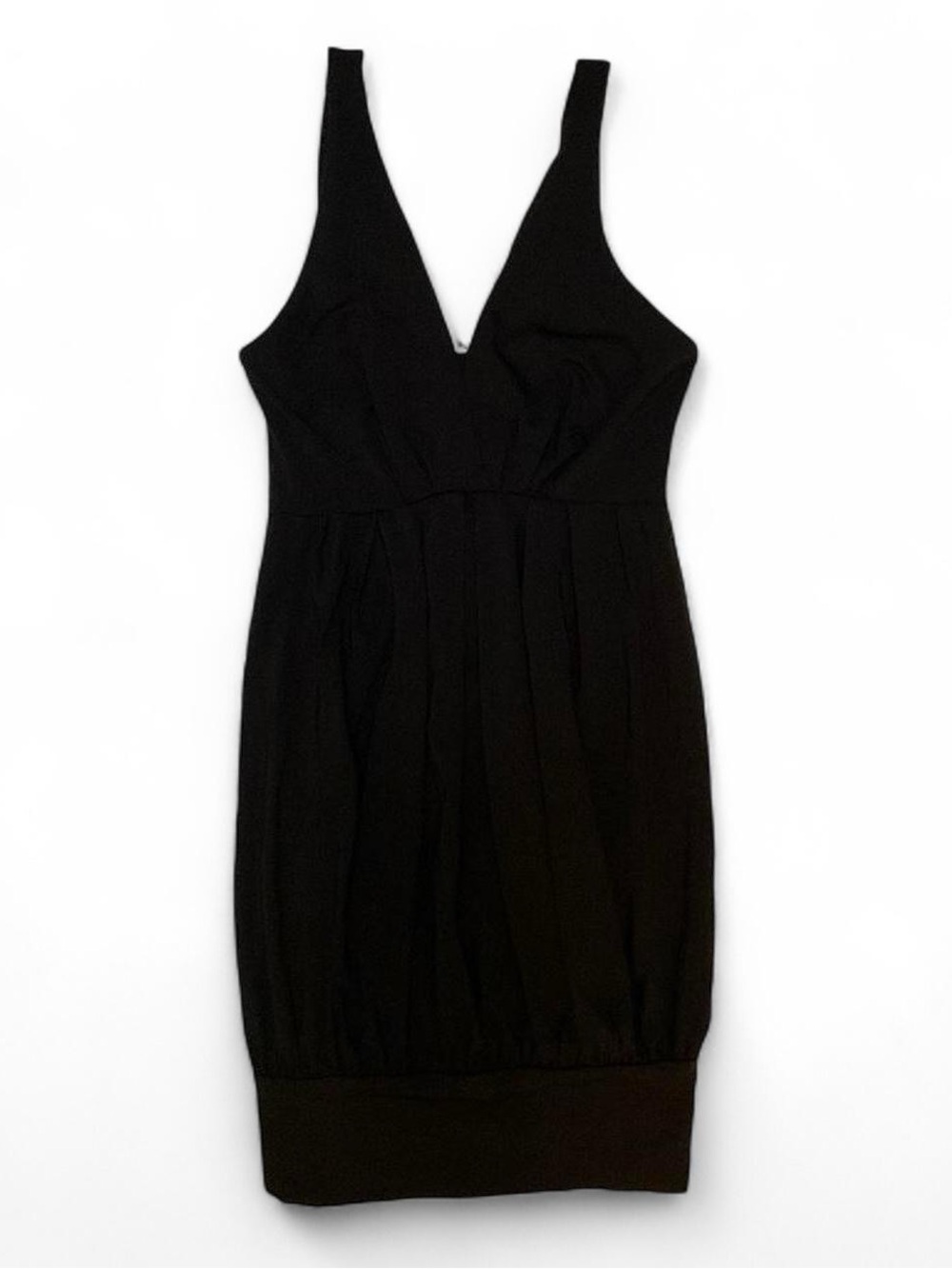 Kookai V-Neck Low Cut Little Black Cocktail Dress Size 2